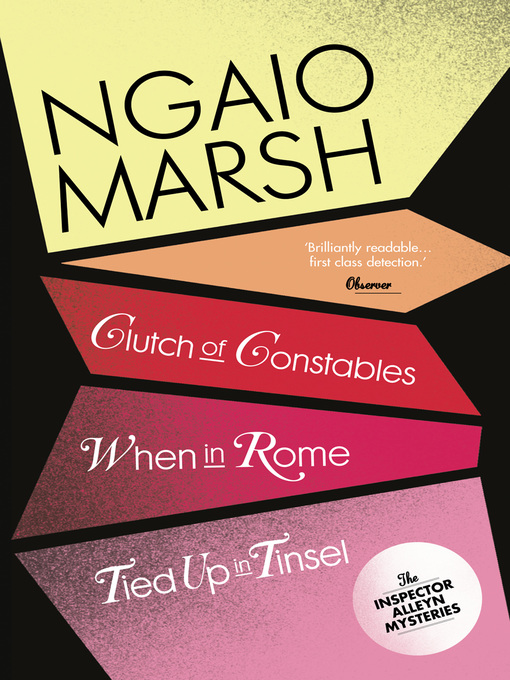 Title details for Inspector Alleyn 3-Book Collection 9 by Ngaio Marsh - Available